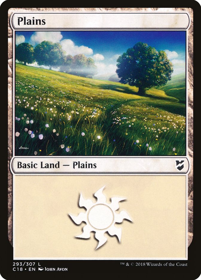 Plains (293) [Commander 2018] | Anubis Games and Hobby