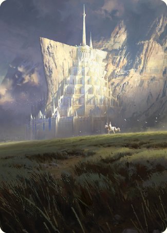 Minas Tirith Art Card [The Lord of the Rings: Tales of Middle-earth Art Series] | Anubis Games and Hobby