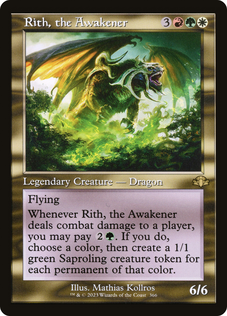 Rith, the Awakener (Retro) [Dominaria Remastered] | Anubis Games and Hobby