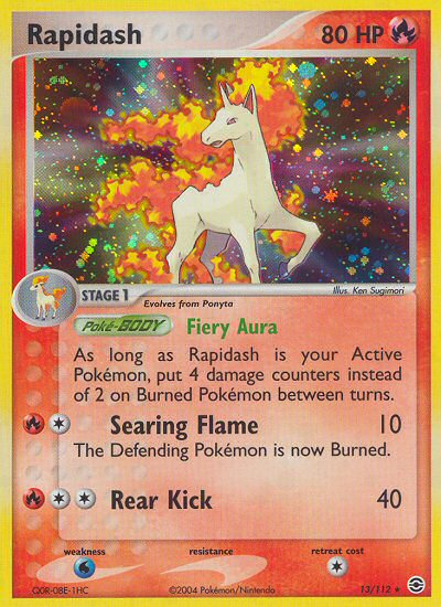 Rapidash (13/112) [EX: FireRed & LeafGreen] | Anubis Games and Hobby