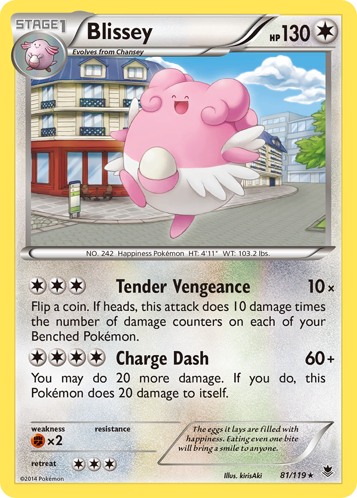 Blissey (81/119) [XY: Phantom Forces] | Anubis Games and Hobby