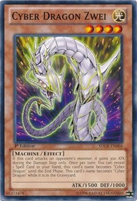 Cyber Dragon Zwei [Structure Deck: Cyber Dragon Revolution] [SDCR-EN004] | Anubis Games and Hobby