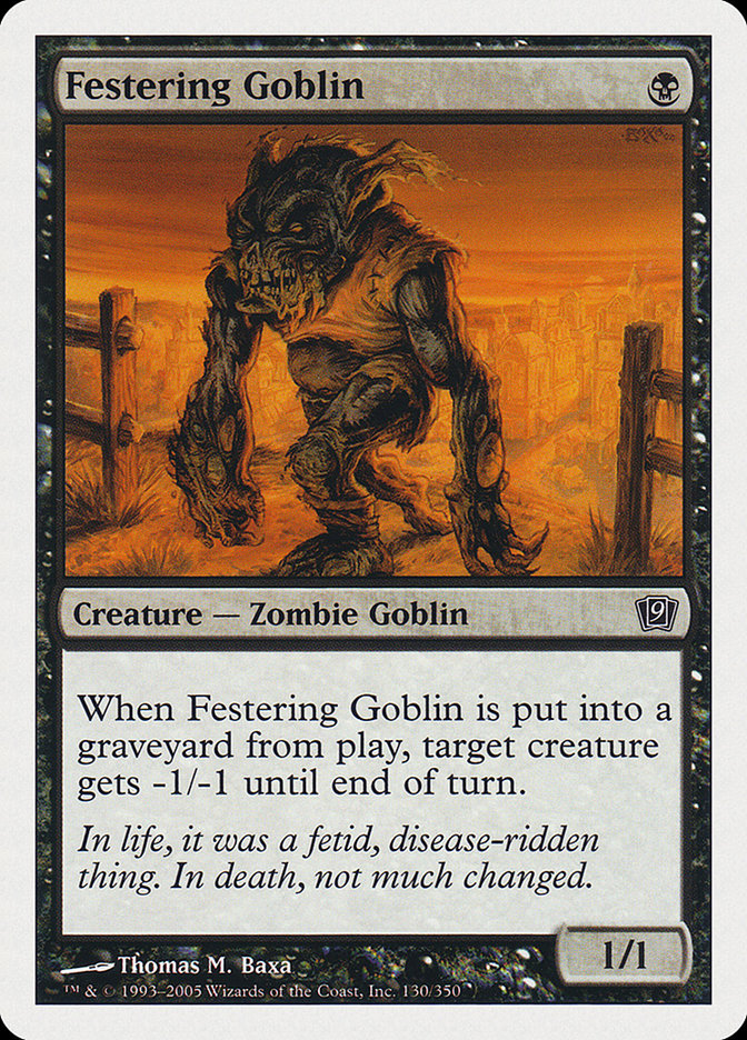 Festering Goblin [Ninth Edition] | Anubis Games and Hobby