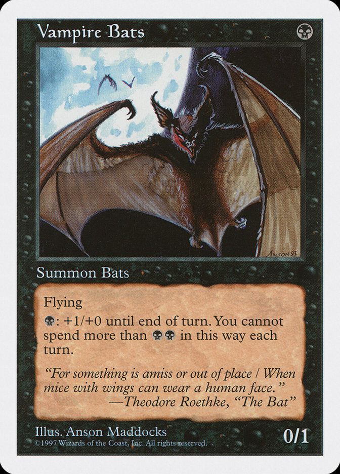 Vampire Bats [Fifth Edition] | Anubis Games and Hobby