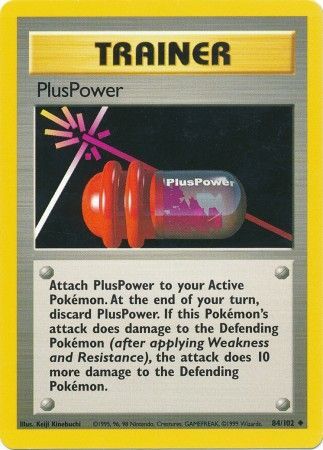 PlusPower (84/102) [Base Set Unlimited] | Anubis Games and Hobby