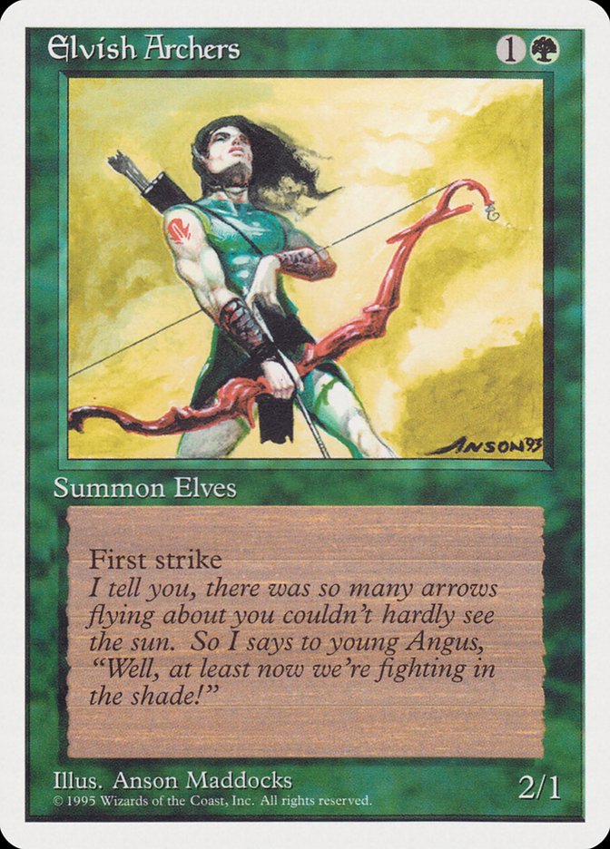 Elvish Archers [Rivals Quick Start Set] | Anubis Games and Hobby