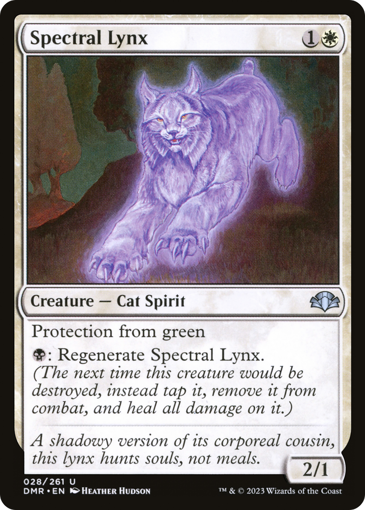 Spectral Lynx [Dominaria Remastered] | Anubis Games and Hobby