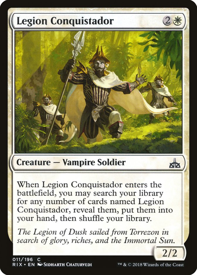 Legion Conquistador [Rivals of Ixalan] | Anubis Games and Hobby