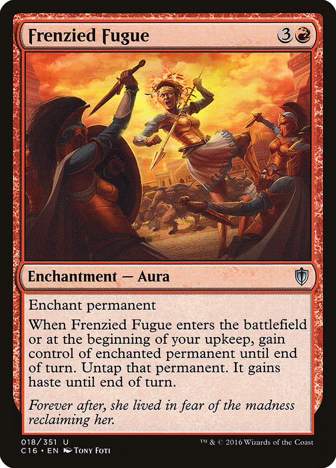 Frenzied Fugue [Commander 2016] | Anubis Games and Hobby