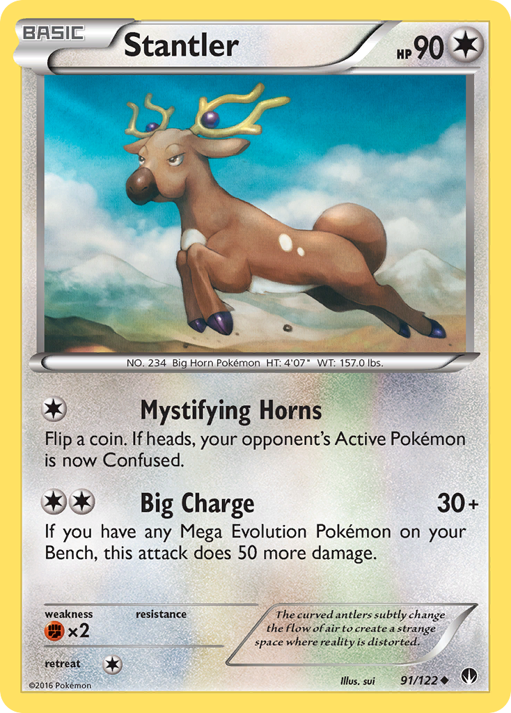 Stantler (91/122) [XY: BREAKpoint] | Anubis Games and Hobby