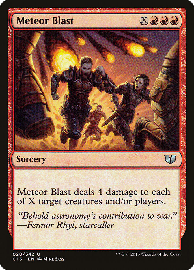 Meteor Blast [Commander 2015] | Anubis Games and Hobby
