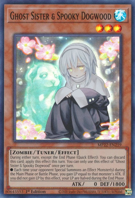 Ghost Sister & Spooky Dogwood [MP22-EN259] Super Rare | Anubis Games and Hobby