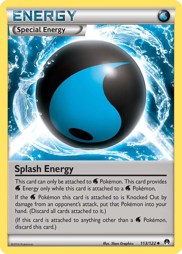 Splash Energy (113/122) [XY: BREAKpoint] | Anubis Games and Hobby