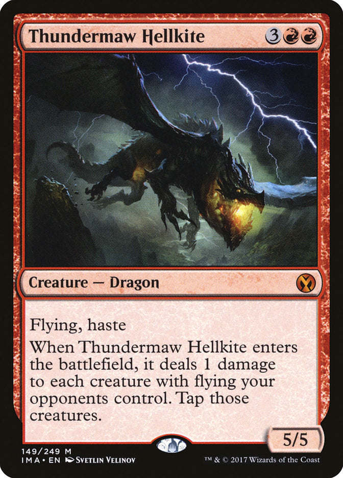 Thundermaw Hellkite [Iconic Masters] | Anubis Games and Hobby