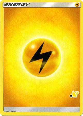 Lightning Energy (Pikachu Stamp #17) [Battle Academy 2020] | Anubis Games and Hobby