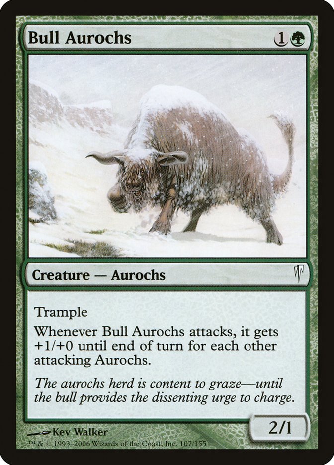 Bull Aurochs [Coldsnap] | Anubis Games and Hobby