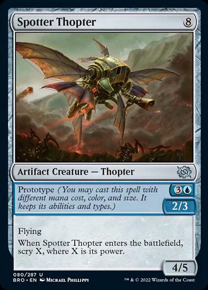 Spotter Thopter [The Brothers' War] | Anubis Games and Hobby