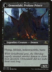 Westvale Abbey // Ormendahl, Profane Prince [Shadows over Innistrad Prerelease Promos] | Anubis Games and Hobby