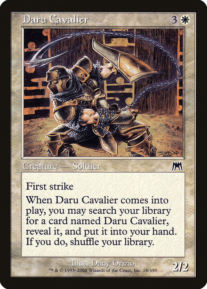 Daru Cavalier [Onslaught] | Anubis Games and Hobby