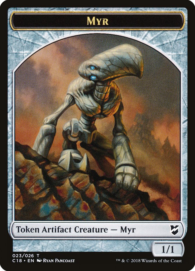 Myr Token (023/026) [Commander 2018 Tokens] | Anubis Games and Hobby