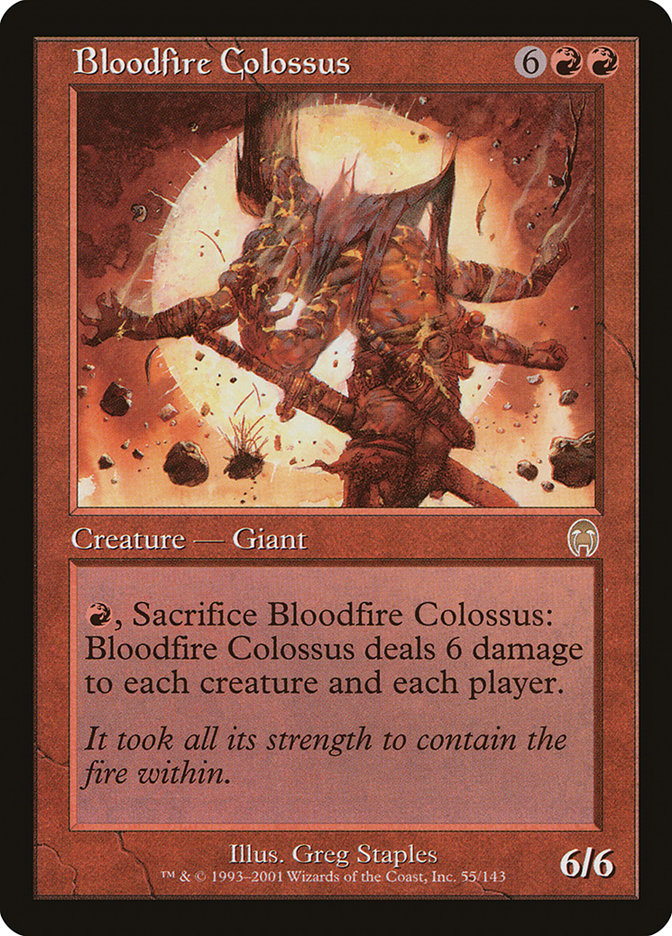 Bloodfire Colossus [Apocalypse] | Anubis Games and Hobby