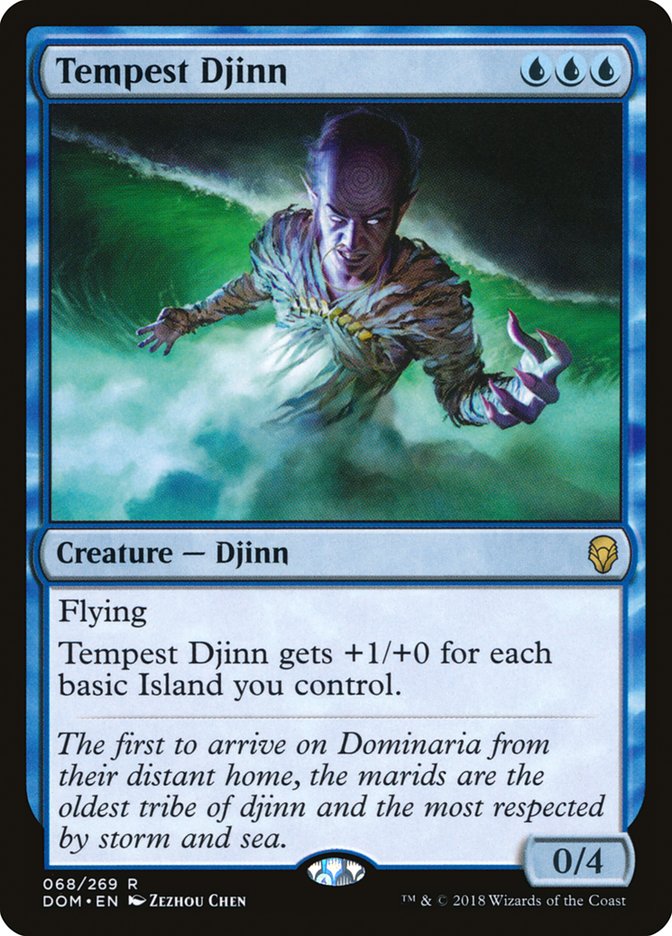 Tempest Djinn [Dominaria] | Anubis Games and Hobby