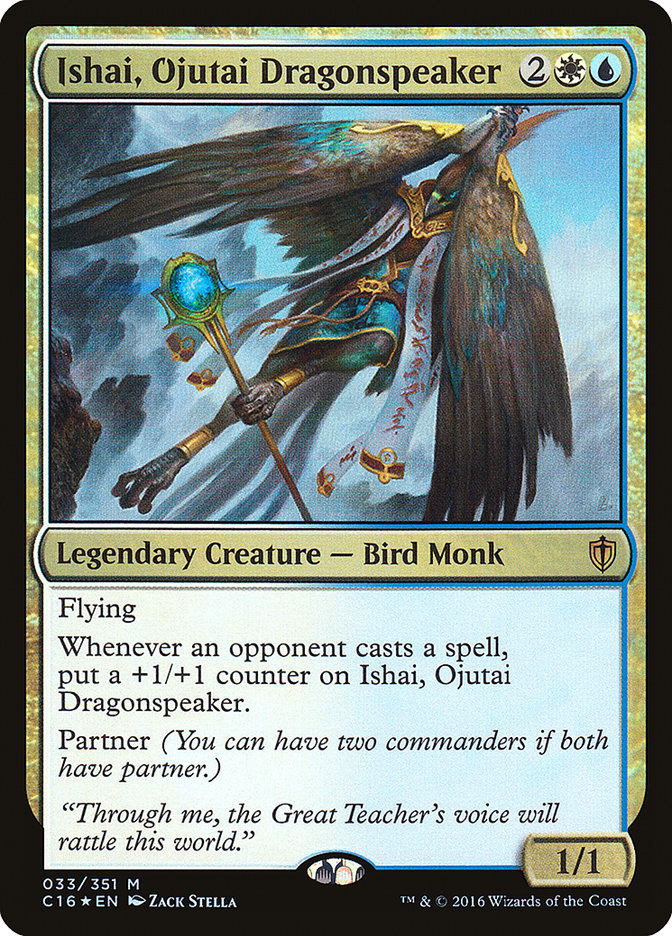 Ishai, Ojutai Dragonspeaker [Commander 2016] | Anubis Games and Hobby