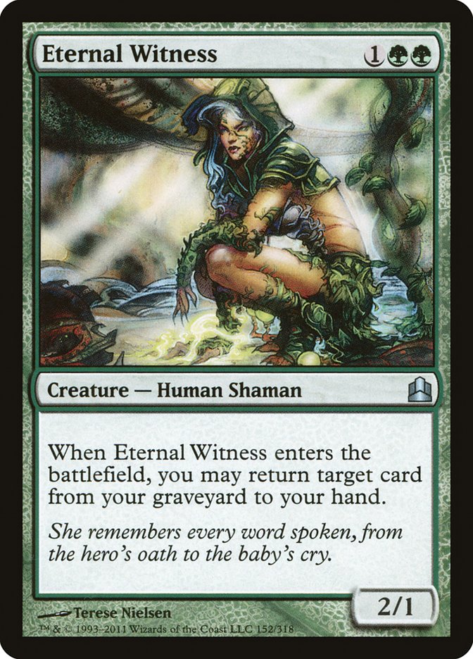 Eternal Witness [Commander 2011] | Anubis Games and Hobby