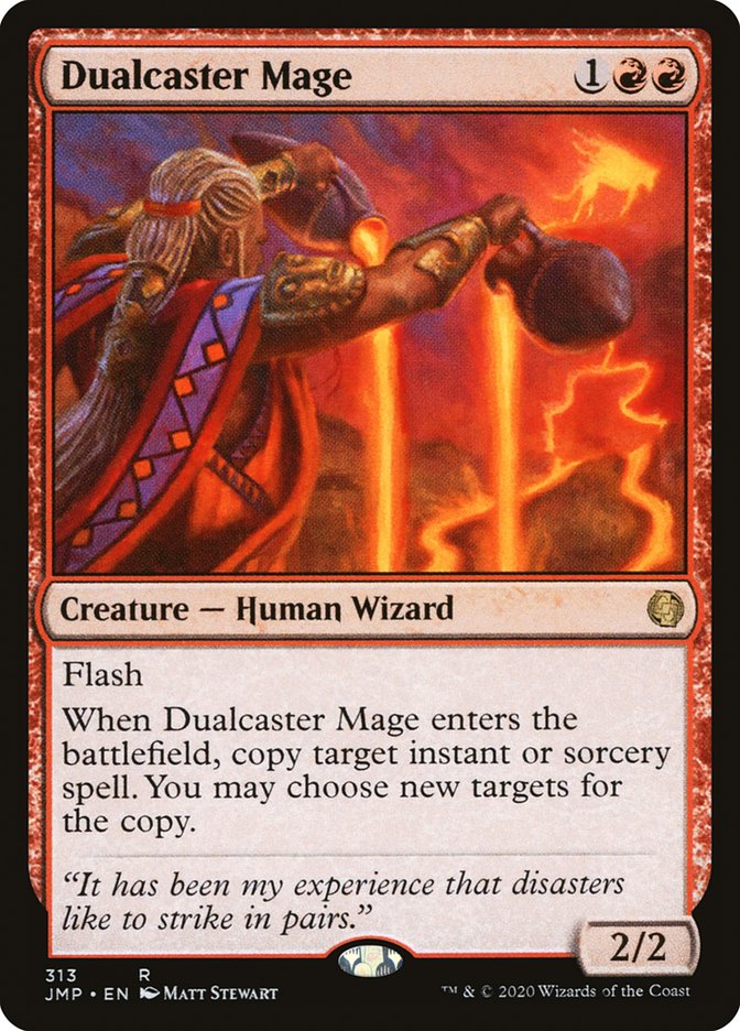 Dualcaster Mage [Jumpstart] | Anubis Games and Hobby