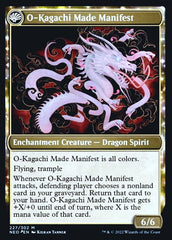 The Kami War // O-Kagachi Made Manifest [Kamigawa: Neon Dynasty Prerelease Promos] | Anubis Games and Hobby