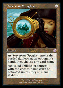 Sorcerous Spyglass (Timeshifted) [Time Spiral Remastered] | Anubis Games and Hobby