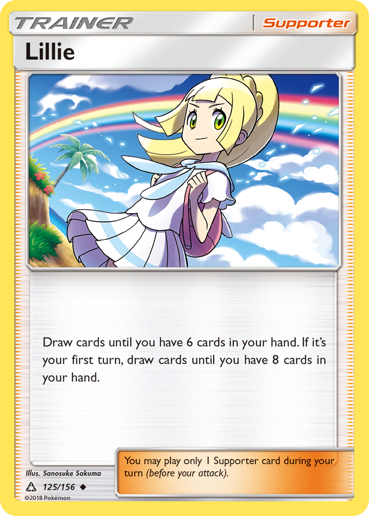 Lillie (125/156) [Sun & Moon: Ultra Prism] | Anubis Games and Hobby