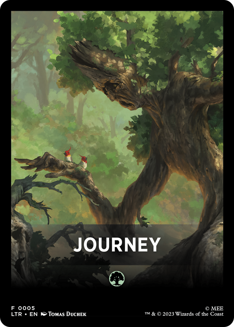 Journey Theme Card [The Lord of the Rings: Tales of Middle-Earth Tokens] | Anubis Games and Hobby