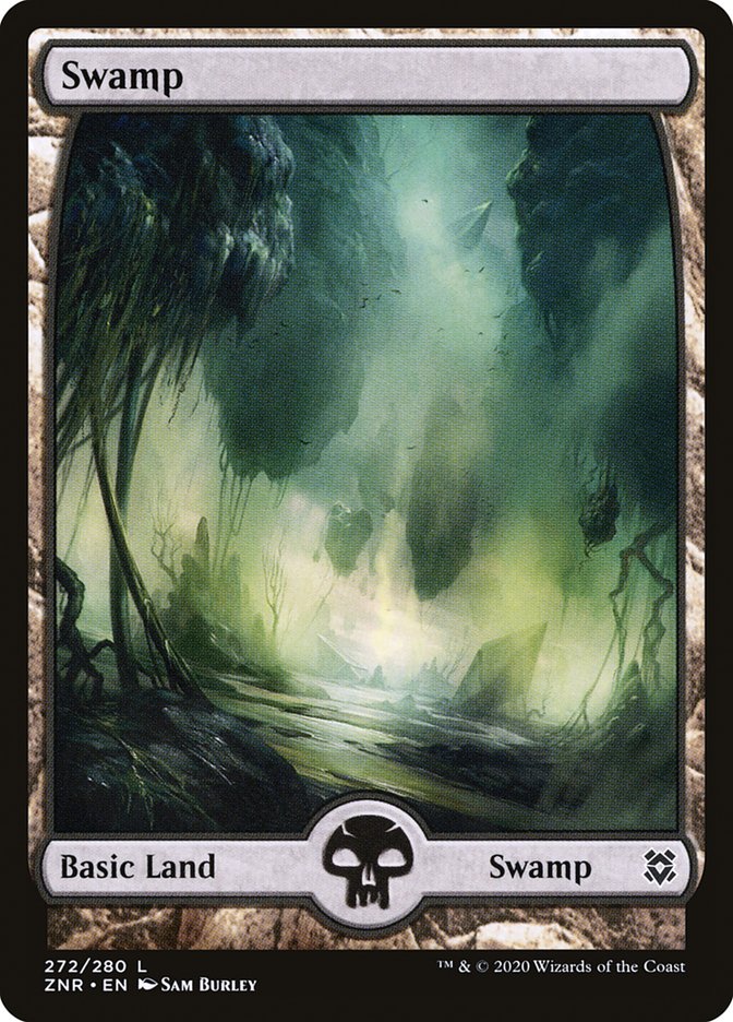 Swamp (272) [Zendikar Rising] | Anubis Games and Hobby