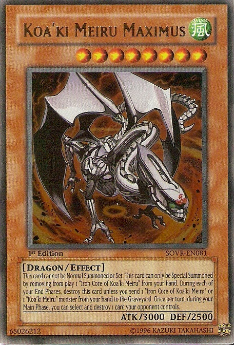 Koa'ki Meiru Maximus [SOVR-EN081] Ultra Rare | Anubis Games and Hobby