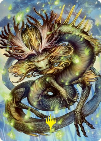 Kura, the Boundless Sky Art Card (Gold-Stamped Signature) [Kamigawa: Neon Dynasty Art Series] | Anubis Games and Hobby