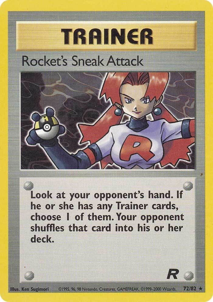 Rocket's Sneak Attack (72/82) [Team Rocket Unlimited] | Anubis Games and Hobby