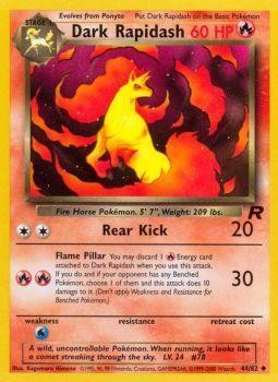 Dark Rapidash (44/82) [Team Rocket Unlimited] | Anubis Games and Hobby