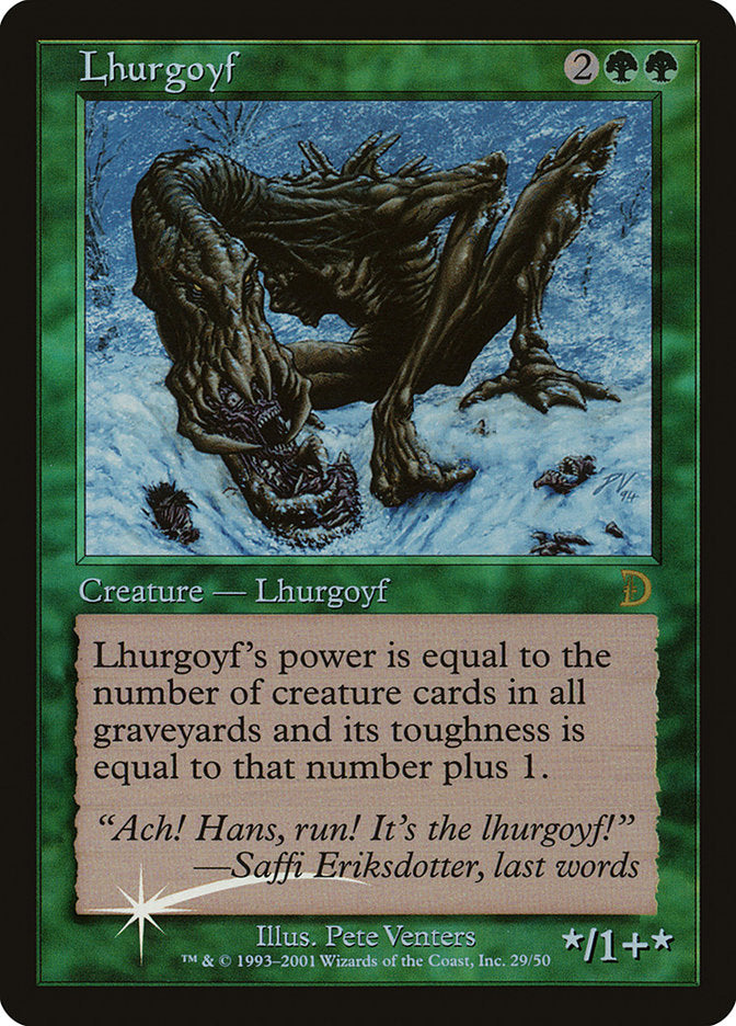 Lhurgoyf [Deckmasters] | Anubis Games and Hobby
