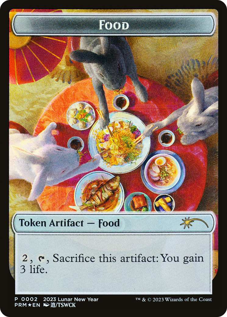 Food Token [Year of the Rabbit 2023] | Anubis Games and Hobby