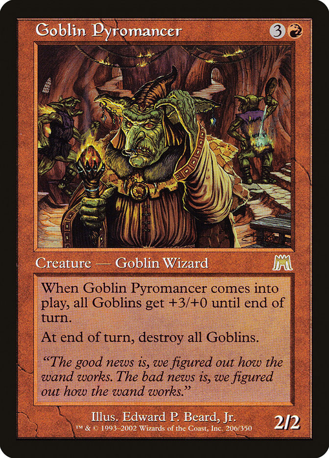 Goblin Pyromancer [Onslaught] | Anubis Games and Hobby