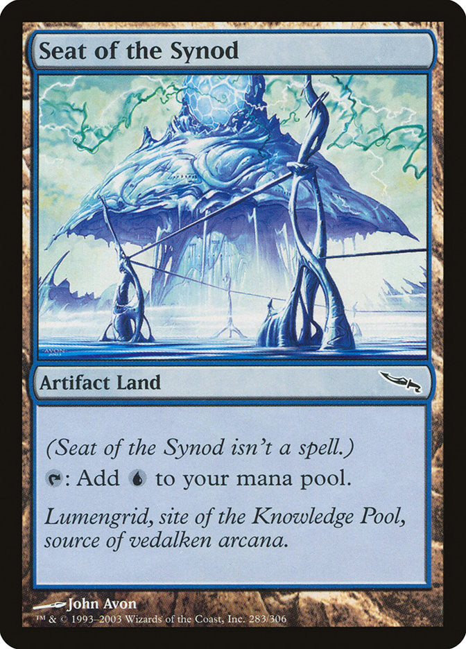 Seat of the Synod [Mirrodin] | Anubis Games and Hobby