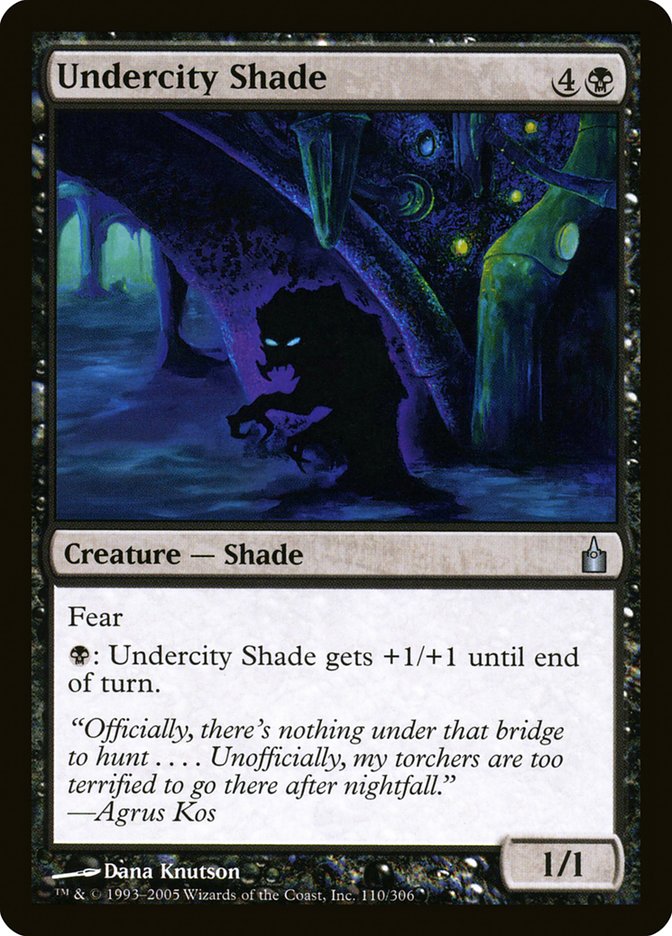 Undercity Shade [Ravnica: City of Guilds] | Anubis Games and Hobby