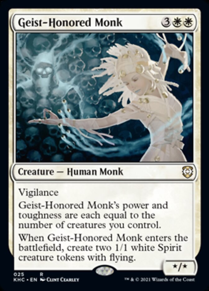 Geist-Honored Monk [Kaldheim Commander] | Anubis Games and Hobby