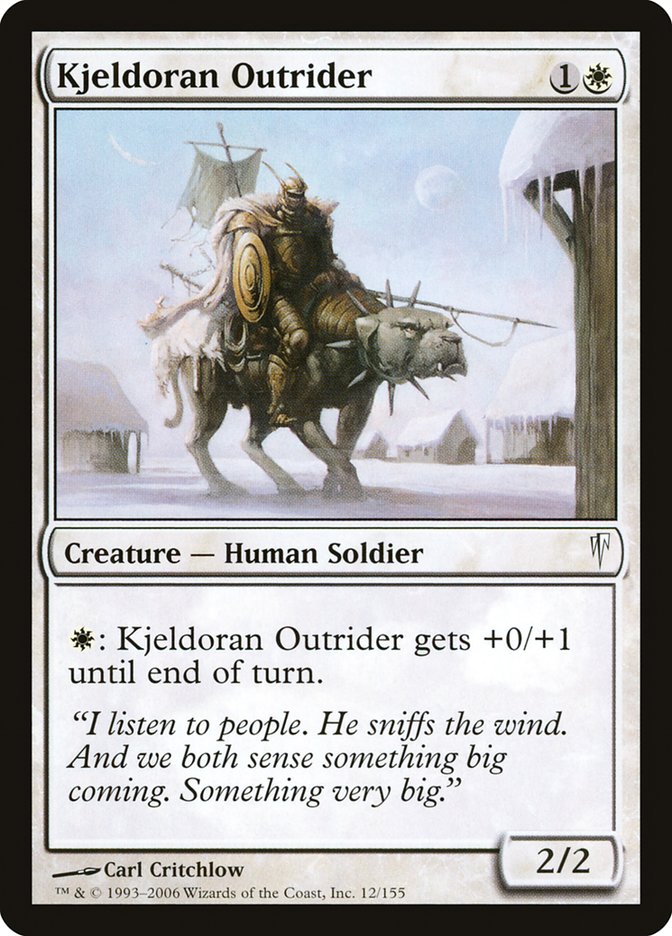 Kjeldoran Outrider [Coldsnap] | Anubis Games and Hobby