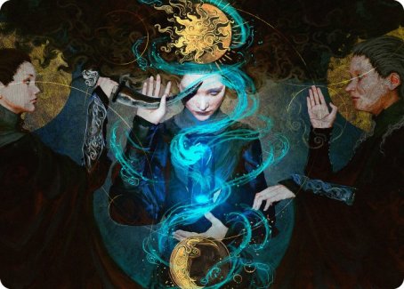 Witness the Future Art Card [Innistrad: Crimson Vow Art Series] | Anubis Games and Hobby