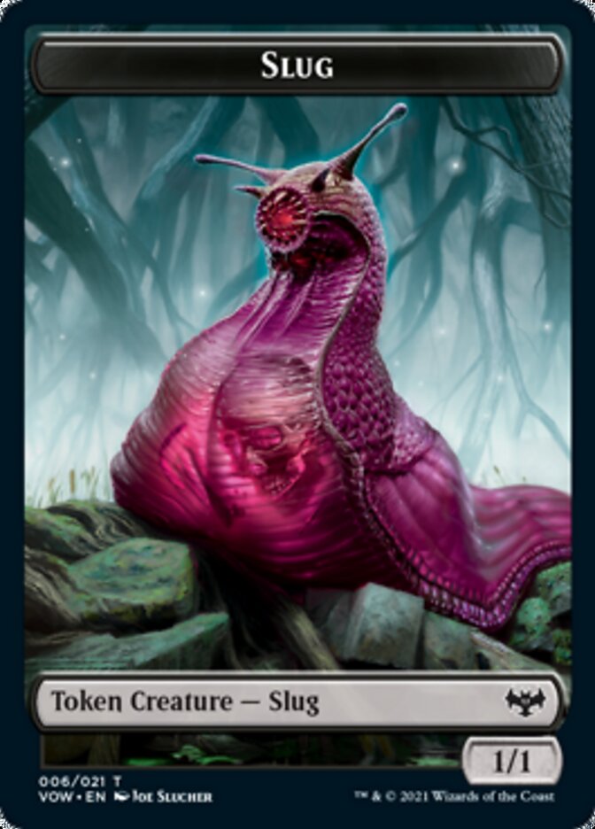 Slug Token [Innistrad: Crimson Vow Tokens] | Anubis Games and Hobby