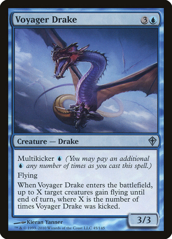 Voyager Drake [Worldwake] | Anubis Games and Hobby