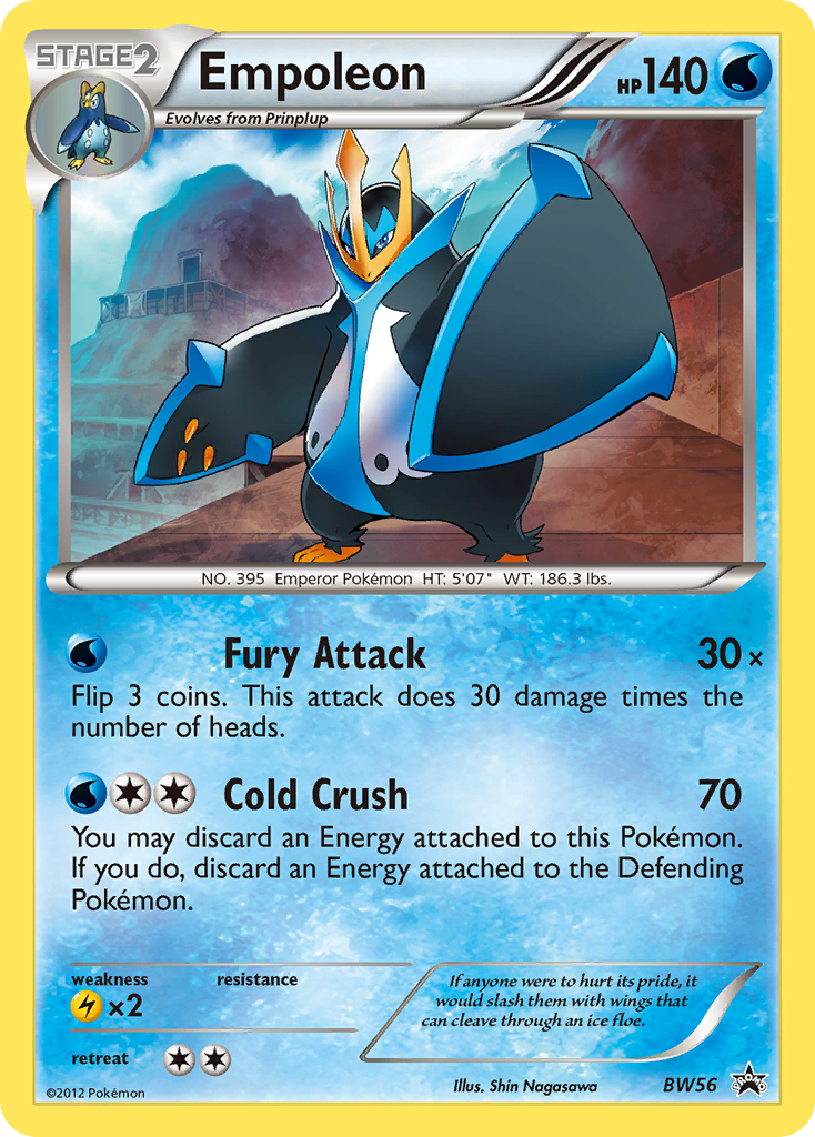 Empoleon (BW56) [Black & White: Black Star Promos] | Anubis Games and Hobby