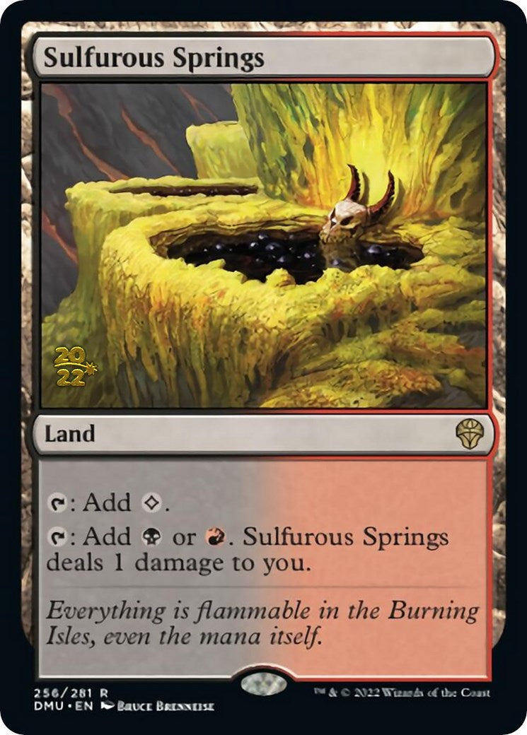 Sulfurous Springs [Dominaria United Prerelease Promos] | Anubis Games and Hobby